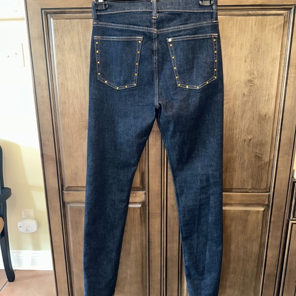NWOT🔥🔥CM95 Skinny Coupe Moulante & Denim BLING JEANS!!  Perfect Condition! - Picture 8 of 16